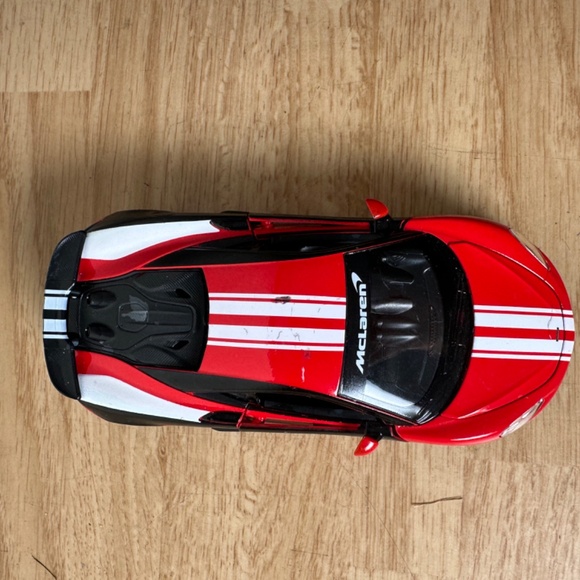 RMZ CITY - MCLAREN 600LT - RED METAL DIE-CAST 6" PULL BACK TOY CAR #6994 - Picture 6 of 8